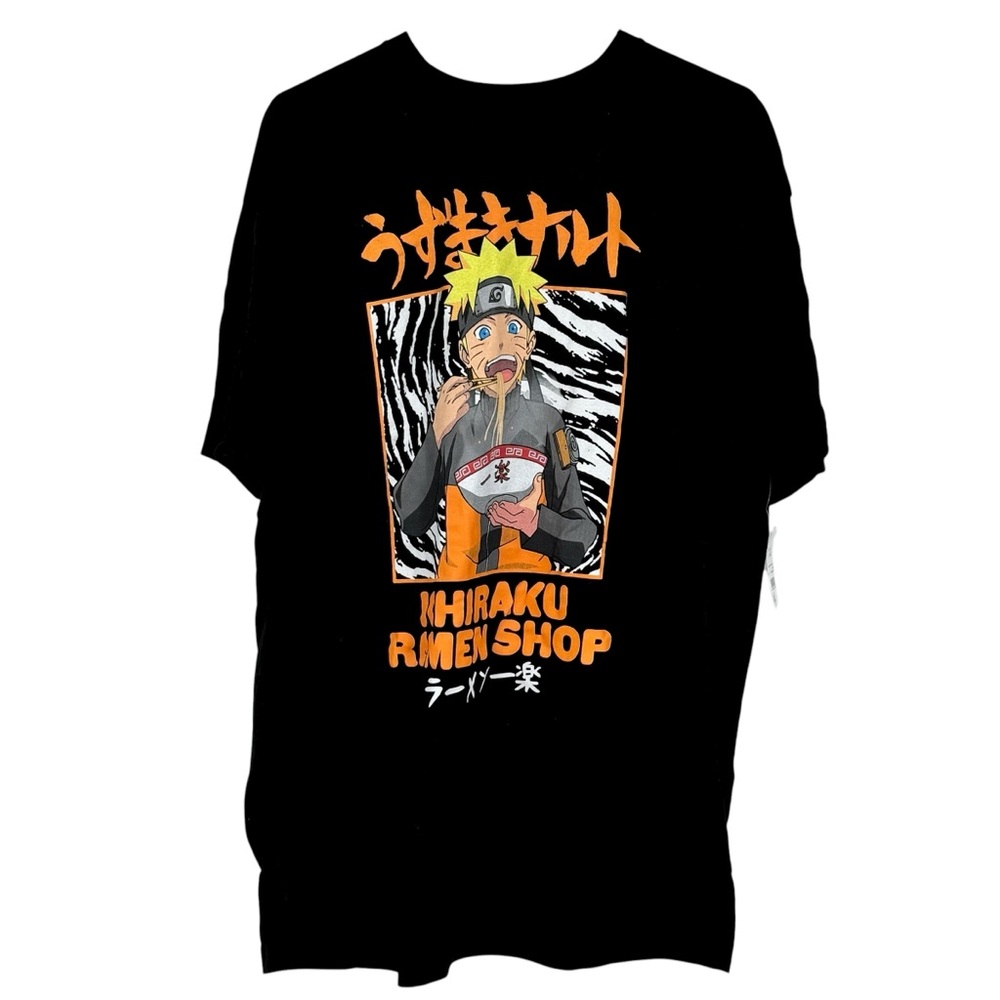 NWTs XXL Men’s Naruto Shippuden Collection SS T-Shirt w Ichiraku Ramen Graphic